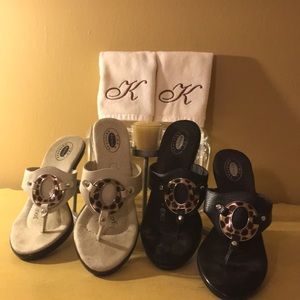 Sandals both for $40